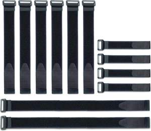 Correas Ajustables Reutilizables de Doble Cara para Bicicleta, Correas de Sujeción, Cintas Elásticas con Cierre de Gancho y Bucle con Tiras Antideslizantes - Product Image 5