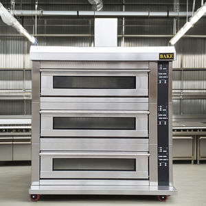 Horno Eléctrico/a <span class=keywords><strong>Gas</strong></span> Profesional de 3 Niveles para Panadería, Horno Eléctrico Premier con 12 Funciones - Product Image 2