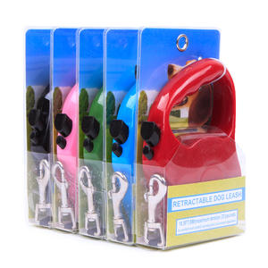 Correa retráctil automática duradera de lujo de 3/5M para perros, Correa deslizante de plástico ABS de Color sólido para perros pequeños y medianos, accesorios para mascotas - Product Image 4