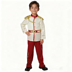 Set kostum Cosplay anak laki-laki, 2 buah kostum Cosplay anak laki-laki Royal Fairy Tale Halloween setelan TV & kostum King film - Product Image 3