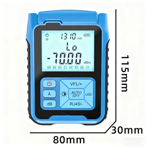 Mini Medidor de Potência Óptica com VFL 2-em-1 Testador de Fibra Óptica e Fonte de Luz Vermelha para Inspeção de Cabos FTTH e Detecção de Sinal - Product Image 6