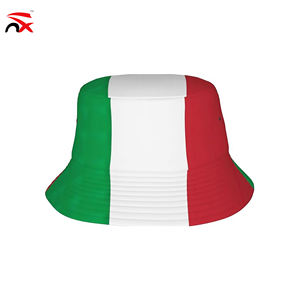 Sombrero de Pescador Unisex con Diseño de la Bandera Nacional de Italia, Transpirable, para Exteriores, para Fanáticos del Fútbol - Product Image 1