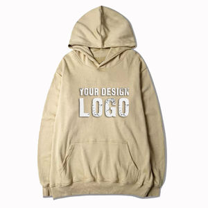 Autumn Winter Solid Color Oversized Heavyweight <b>Mens</b> <b>Hoodie</b> High Quality Cotton French Terry Drop Shoulder Loose <b>Men's</b> Hoodies - Product Image 2