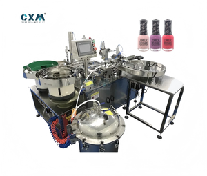 Machine de remplissage et de bouchage de gel haute précision à servomoteur pour petites bouteilles, flacons et pots en plastique/verre |   Équipement cosmétique automatique - Product Image 1