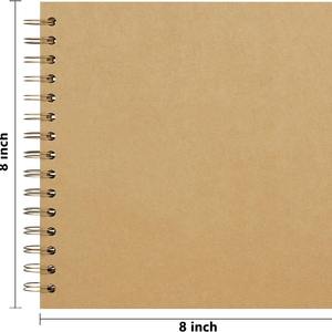 Nouveau bricolage à la main créatif feuilles mobiles <span class=keywords><strong>Album</strong></span> Photo papier Kraft <span class=keywords><strong>Scrapbook</strong></span> pour la décoration de mariage <span class=keywords><strong>Album</strong></span> <span class=keywords><strong>Album</strong></span> - Product Image 4