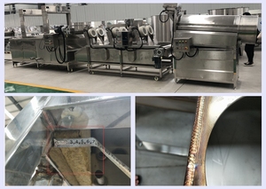 เครื่องทอดถั่วลิสงอัตโนมัติเครื่องทอดถั่วโบฮีเมียนเครื่องทอดถั่วและอุปกรณ์ปรุงรส - Product Image 5