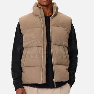 Recién llegado, chaleco acolchado para hombres, chaleco acolchado de alta calidad para hombres, chaleco acolchado bajo MOQ para hombres, chaleco acolchado hecho a medida - Product Image 1