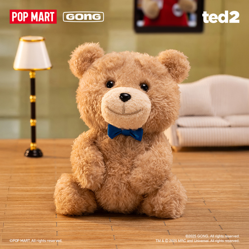 Pop Mart Ted2 Bear Series - Cute Plush Dolls in Mystery Boxes