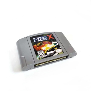 Boîte de remplacement pour cartouche de jeu F-Zero X Box en carton épais de qualité supérieure 64 bits avec plateau pour N64 - Product Image 6