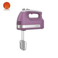 Nouveau batteur à main électrique 5 vitesses avec crochet pétrisseur et fouet à œufs 300W, appareil ménager pour la pâtisserie et l'usage en boulangerie