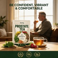 Tisane naturelle mélangée pour hommes, boisson à base de plantes Jiaoming OEM, formule personnalisée sous marque privée pour consommation quotidienne