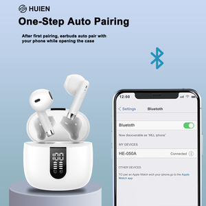 Muestra <span class=keywords><strong>gratis</strong></span> 40Hrs Playtime Mini auriculares inalámbricos HiFi estéreo HD micrófono reducción de ruido Bluetooth 5,3 auricular impermeable - Product Image 5