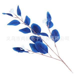 ใบยูคาลิปตัสประดิษฐ์ ดอกไม้ตกแต่ง ขนาด 10 ซม.-30 ซม. งานจำลองคุณภาพสูง ตกแต่งบ้าน จัดงานแต่งงาน - Product Image 5