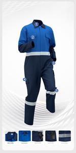 Overol <span class=keywords><strong>de</strong></span> Trabajo <span class=keywords><strong>de</strong></span> <span class=keywords><strong>Seguridad</strong></span> <span class=keywords><strong>de</strong></span> Manga Larga OEM, Certificado CE, Unisex, Cómodo, <span class=keywords><strong>de</strong></span> Algodón Transpirable, <span class=keywords><strong>Ropa</strong></span> <span class=keywords><strong>de</strong></span> Trabajo <span class=keywords><strong>Industrial</strong></span> - Product Image 3
