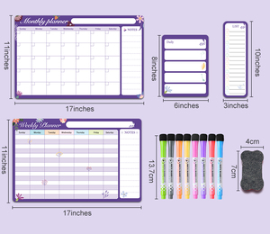 Bảng Kế Hoạch Bảng Nam Châm Lịch Khô Từ Tính Hàng Tháng Cho Tủ Lạnh Lịch Nam Châm Tùy Chỉnh - Product Image 2