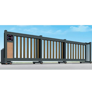 Thấp moq mở rộng tự động điện có thể thu vào kính thiên văn cửa thép không gỉ an ninh cổng cho khách sạn Công viên trường kho - Product Image 1