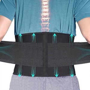 Orthèse de compression du bas du dos en néoprène pour soulagement des douleurs dorsales pour adultes OEM ceinture en spandex respirante pour la protection de la taille - Product Image 2