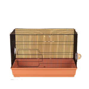 Cage à double base de 60cm en fil d'or Nid d'ours Cage à oiseaux de grande taille Villa Four Seasons General Hamster Cage - Product Image 5