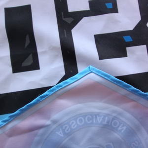 تقسيم بطل معركة محمولة في الحديقة مخصص بطل راية البوليستر للماء قابلة لإعادة الاستخدام بالألوان الكاملة المطبوعة - Product Image 6