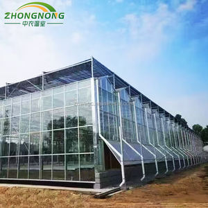 Grandes serres agricoles automatisées <span class=keywords><strong>en</strong></span> <span class=keywords><strong>verre</strong></span>, peu encombrantes, avec système de jardinage aéroponique rotatif <span class=keywords><strong>en</strong></span> tour et système hydroponique pour feuilles - Product Image 6