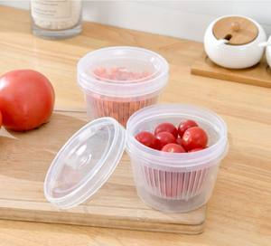 Bac à fruits transparent avec couvercle boîte d'emballage en plastique pour fruits et légumes, sushi, bac à fruits en plastique - Product Image 5