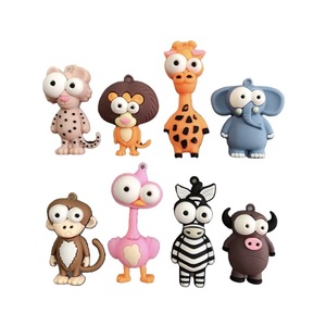 Imanes de <span class=keywords><strong>nevera</strong></span> de animales 3D de dibujos animados, <span class=keywords><strong>pizarra</strong></span> de plástico creativa personalizada/imanes de <span class=keywords><strong>pizarra</strong></span> en forma personalizada para niños - Product Image 5