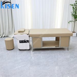 Kisen All in One <b>Portable</b> Shampoo Unit with Self Contained Water Supply and Fumigation Set Head Spa Bed No Plumbing Required - Product Image 6