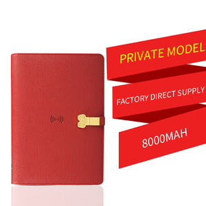 Caricatore portatile senza fili banca di <span class=keywords><strong>potere</strong></span> multifunzione nota <span class=keywords><strong>libro</strong></span> con powerbank e usb flash drive - Product Image 6