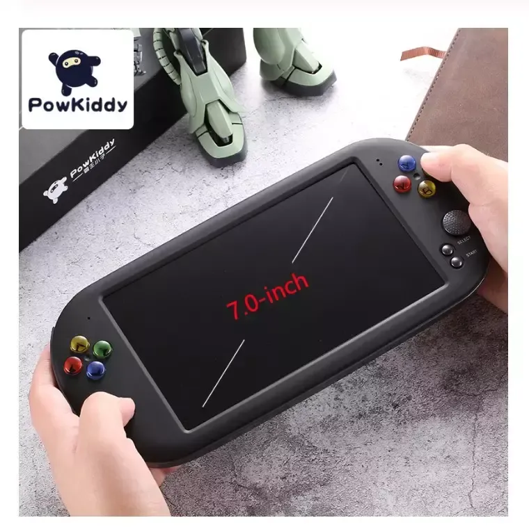 Powkiddy X16 7 Inch Handheld Game Console - Portable Retro Game 