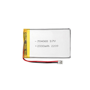 Batterie rechargeable au lithium polymère 704060 3.7V 2000mAh 7.4V LP704060 Li-polymer Lipo Batterie Akku - Product Image 1