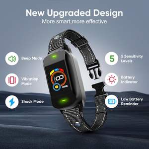 Schlussverkauf Bellenunterstützung <span class=keywords><strong>Anti</strong></span>-Bellen-Gerät Hund vom Bellen aufhalten Geräte zur Kontrolle von Größen für große mittlere kleine Hunde - Product Image 6