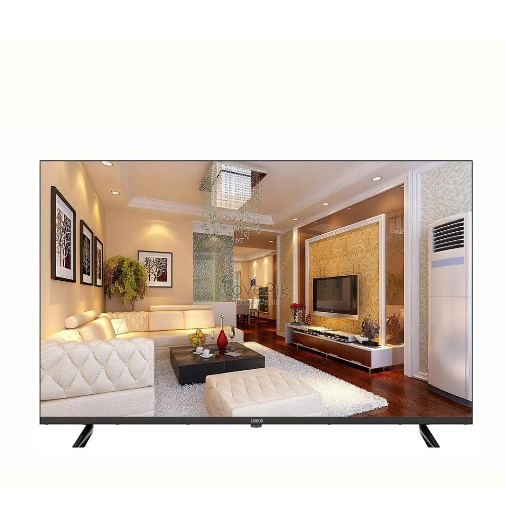 Enkor Nieuwe Televisie Prijs Product Oem Merk 4K Hd Smart Uhd 32 40 43 49 50 55 Inch Led tv