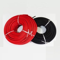 Tüv einzigen twin core 2,5 mm2 4mm2 6mm2 10mm2 10awg 12awg 14awg solar energie system draht kabel