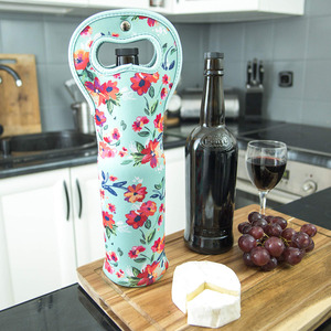 Переносная сумка-холодильник для бутылки шампанского из неопрена с носиком для транспортировки и хранения - Product Image 2