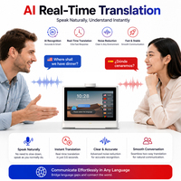 Dispositif de traduction linguistique IA alimenté par un grand modèle de langage, prend en charge 138 langues pour la réception d'hôtel et les réunions
