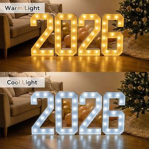Ledido 4FT Chiffre lumineux 15 blanc chaud et blanc froid, facile à assembler, chiffres lumineux de 4 <span class=keywords><strong>pieds</strong></span> de haut, grand chiffre lumineux - Product Image 3