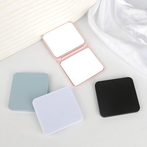Multi Color Travel Handheld 2-seitige quadratische Mini tragbare kompakte Make-up klappbare Geldbörse Spiegel für Mädchen Frauen Geschenke - Product Image 6