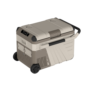 Nevera Portátil de Doble Uso AC/DC, Enfriador de Energía Solar para Automóvil, Congelador Compacto para Acampar, Camioneta, Viajes por Carretera - Product Image 1