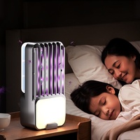 Lampe anti-moustiques UV portable rechargeable par USB, tue-insectes électrique avec plaque collante pour le camping