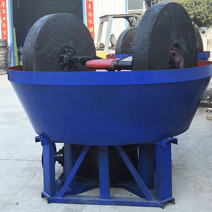 China-made Low-cost Double-wheel Stone Wet Grinding Machine Mining Equipment Stone <strong>Grinder</strong> Gold Mining Equipment - Product Image 4