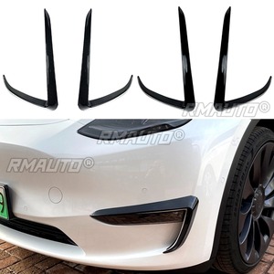 Kit de carrocería para Tesla Model Y: Alerón aerodinámico, cuchilla de aire, divisor lateral del parachoques delantero para accesorios de coche Tesla Model Y - Product Image 2