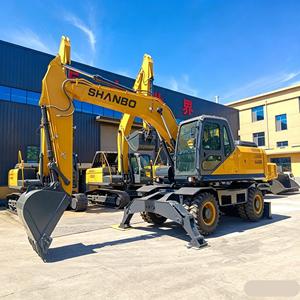 Excavadora <span class=keywords><strong>de</strong></span> Ruedas <span class=keywords><strong>de</strong></span> 16 Toneladas <span class=keywords><strong>de</strong></span> Servicio Pesado, Motor <span class=keywords><strong>de</strong></span> Alto Torque <span class=keywords><strong>de</strong></span> 110kw, para Obras <span class=keywords><strong>de</strong></span> Construcción General, Suministro <span class=keywords><strong>de</strong></span> China - Product Image 4