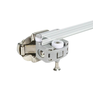 <span class=keywords><strong>Hettich</strong></span> Wingline 77 Quincaillerie pour armoire à deux battants, rail de <span class=keywords><strong>porte</strong></span> coulissante en alliage d'aluminium, glissière pliable non détachable - Product Image 3