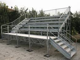 Andamios Elevados <span class=keywords><strong>de</strong></span> Metal <span class=keywords><strong>de</strong></span> Ensamblaje Rápido, Gradas para Eventos, <span class=keywords><strong>Tribunas</strong></span> <span class=keywords><strong>de</strong></span> Fútbol, Asientos - Product Image 2