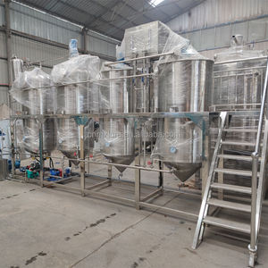 Máquina de refinación de plantas de aceite a pequeña escala Equipo de refinación de fábrica de aceite - Product Image 3