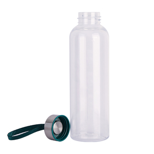Bpa Gratis Op Maat Gemaakte 500Ml/17Oz Tritan Drink Waterfles Voor Sport Draagbare Plastic Heldere Waterfles Met Lanyard - Product Image 5