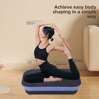 Machine de vibration pour la perte de poids et le remodelage corporel, en matériau PC, capacité de charge 150 kg, pour usage domestique et sports de course, approvisionnement direct transfrontalier
