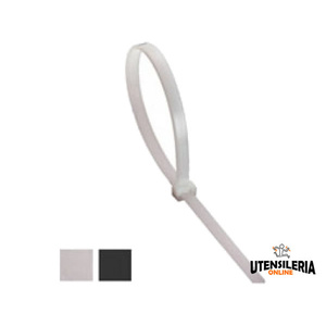 Bridas Plástico Nylon Transparente 2,5x200mm (100 uds) - Product Image 1