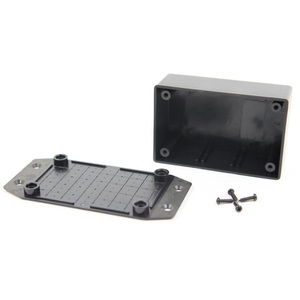 กล่องพลาสติกสีดำ ABS ขนาด 53.8x108.5x30.5 มม. สำหรับโครงการอิเล็กทรอนิกส์ - Product Image 1