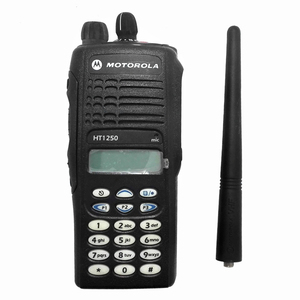 Walkie talkie100 millas de largo alcance digital portátil de banda dual Motorola HT1250 UHF VHF - Product Image 1